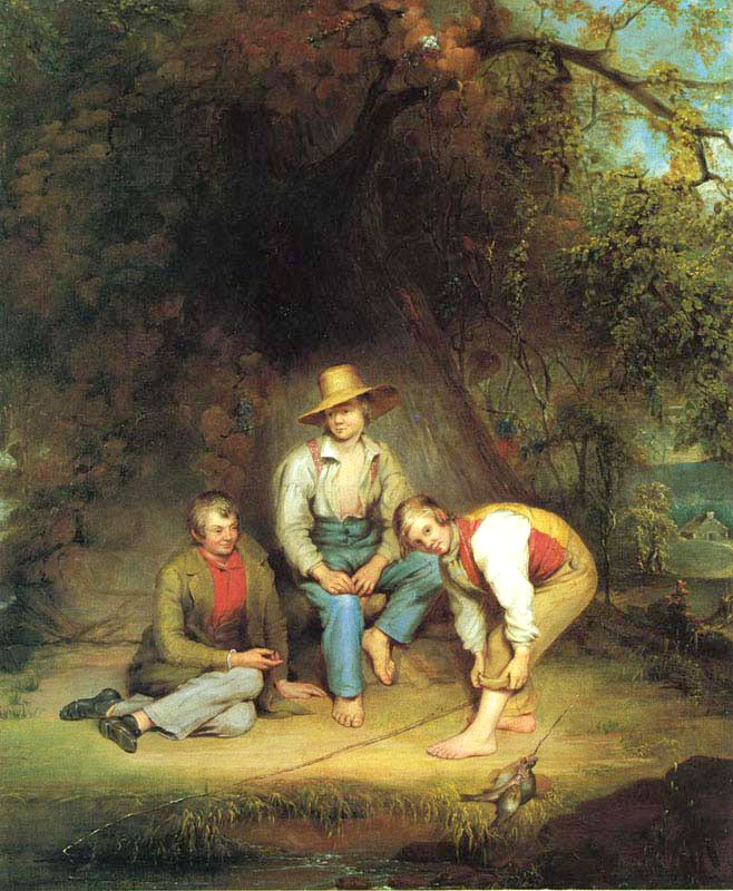 boys fishing